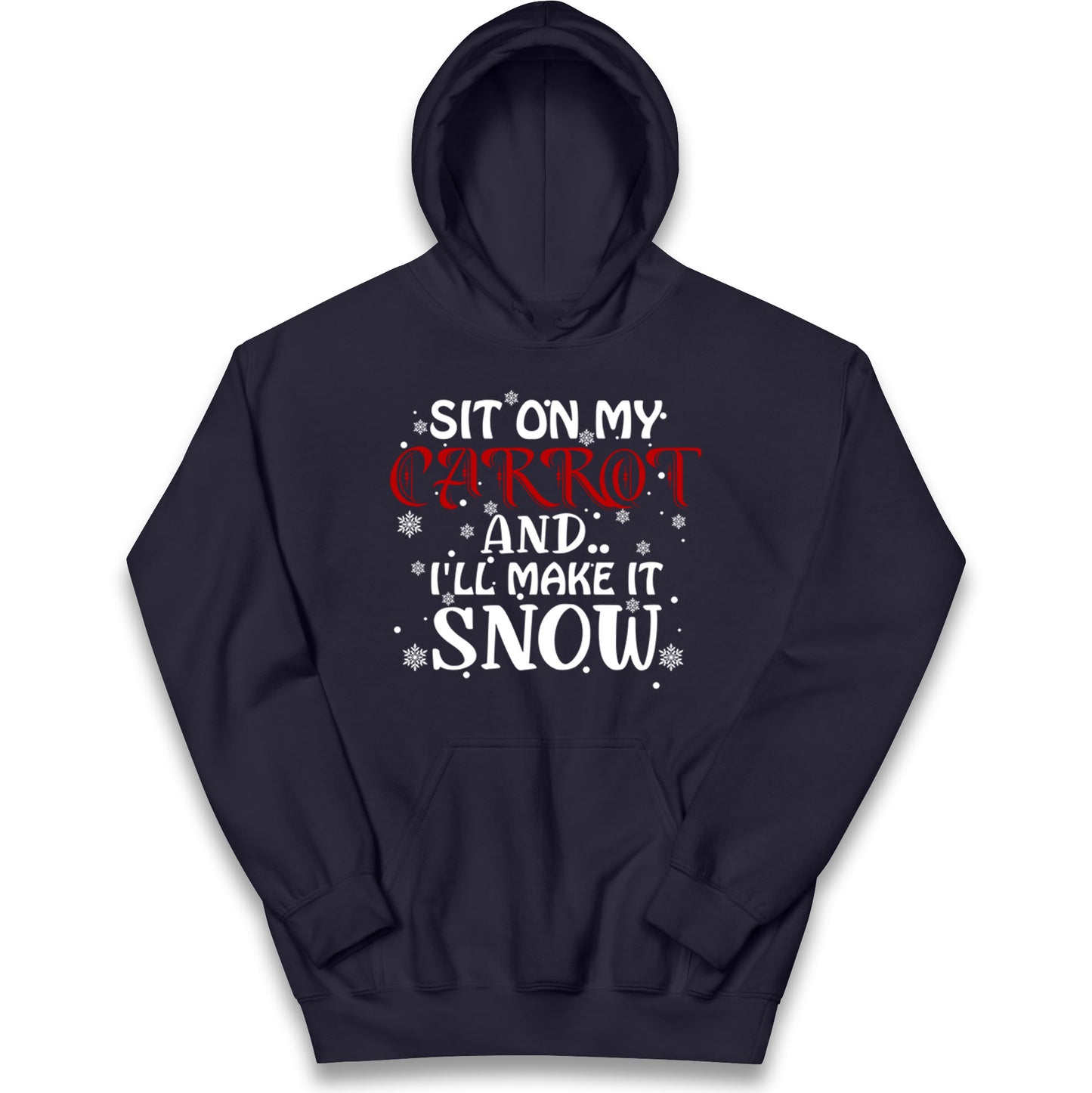 Rude Christmas Kids Hoodie