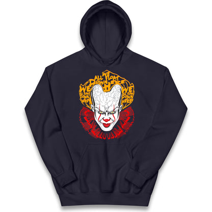 Pennywise Scary Clown Halloween Hoodie
