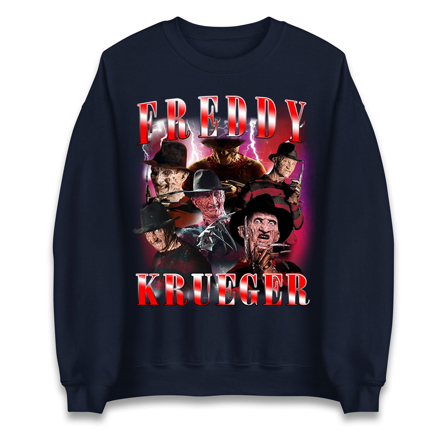 Freddy Krueger Scary Halloween Bootleg Unisex Sweatshirt