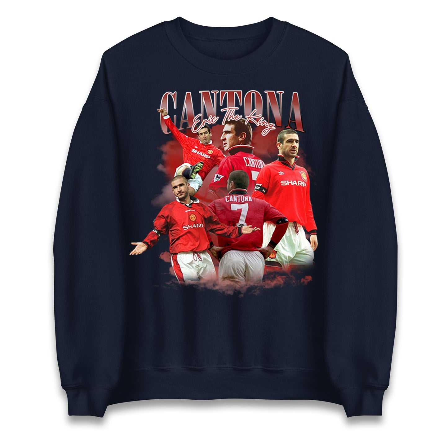 Retro Cantona Bootleg Football Unisex Sweatshirt