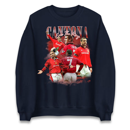 Retro Cantona Bootleg Football Unisex Sweatshirt