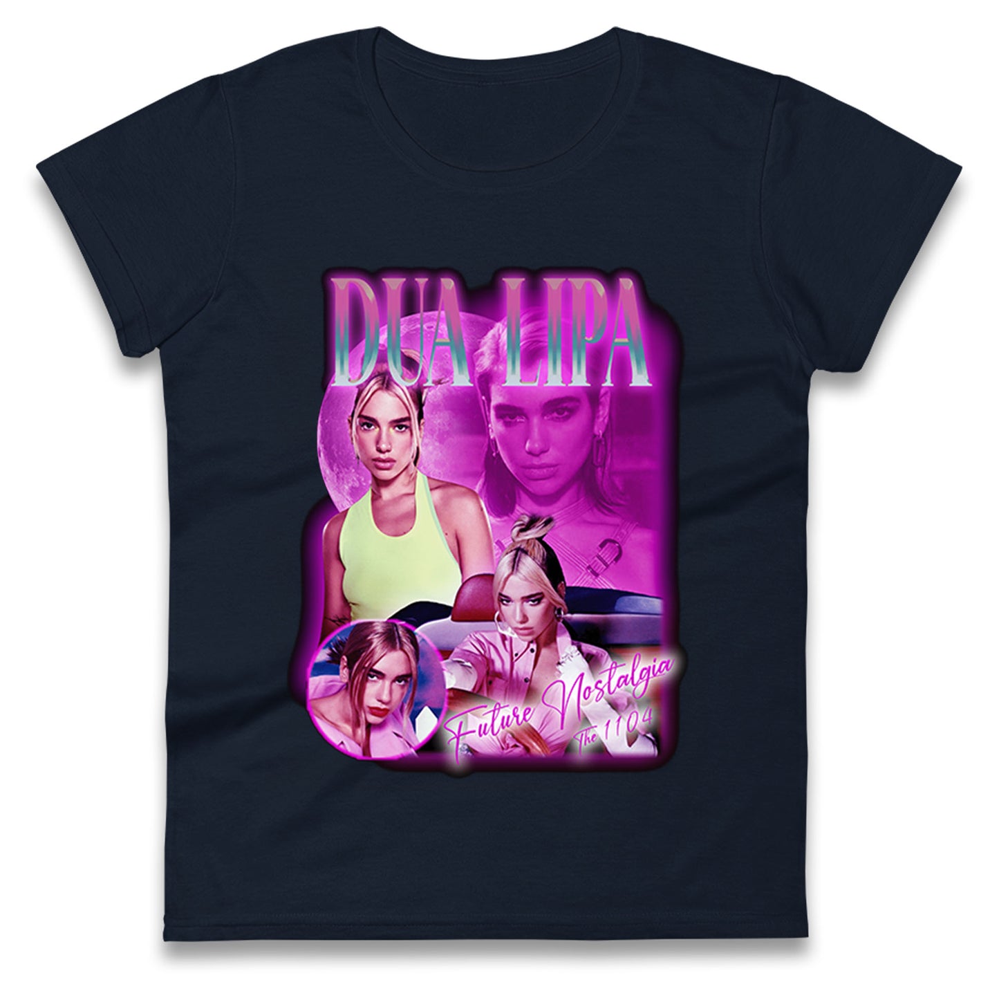 Dua Lipa Future Nostalgia Ladies T Shirt