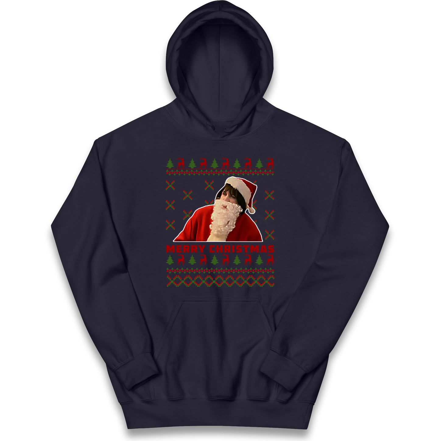 Merry Christmas Nessa Gavin And Stacey Kids Hoodie