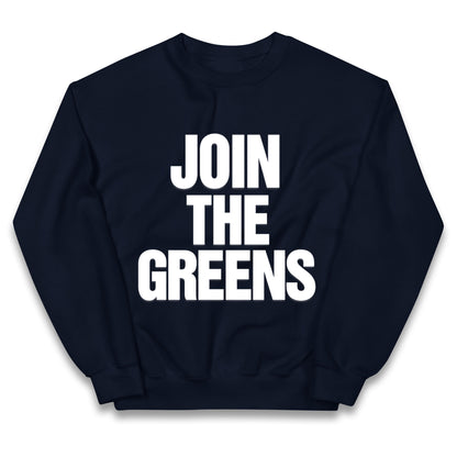 Green Party Join The Greens Kids Jumper