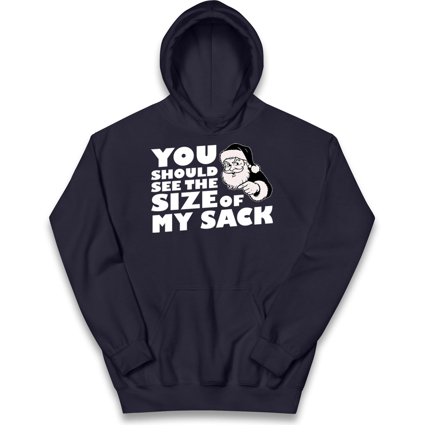 Santas Sack Kids Hoodie