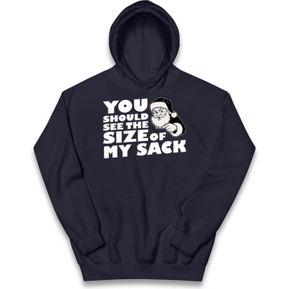 Santas Sack Kids Hoodie