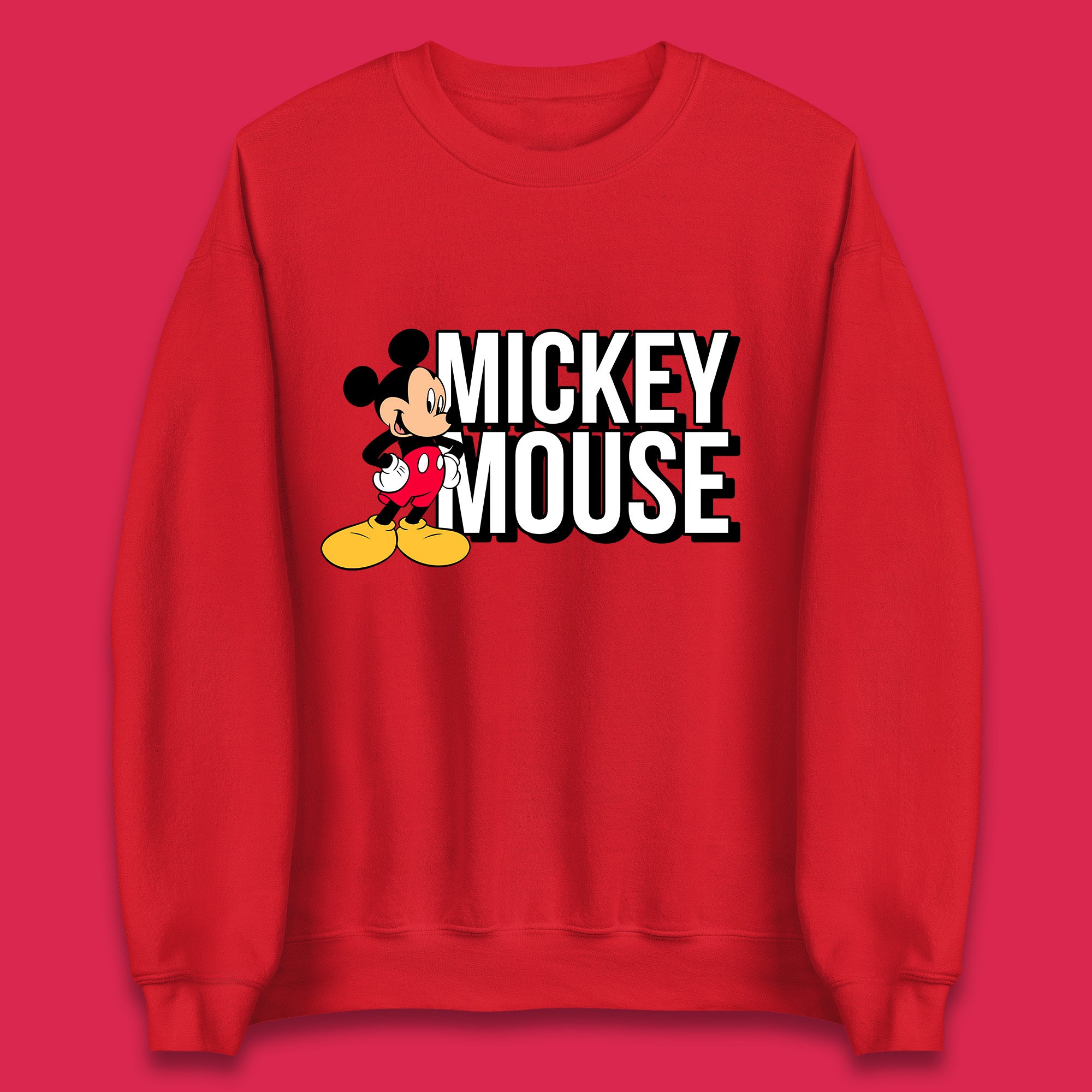 Disney Mickey Mouse Cartoon Character Disneyland Walt Disney Vacation Trip Disney World Unisex Sweatshirt