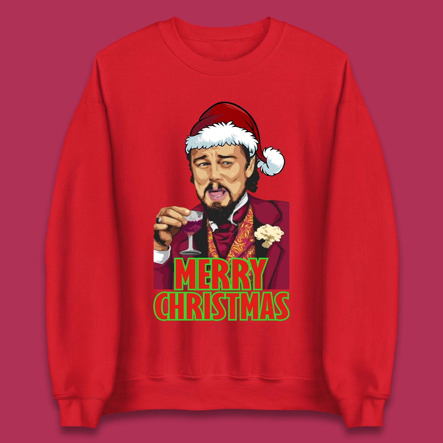 Leonardo DiCaprio Christmas Unisex Sweatshirt
