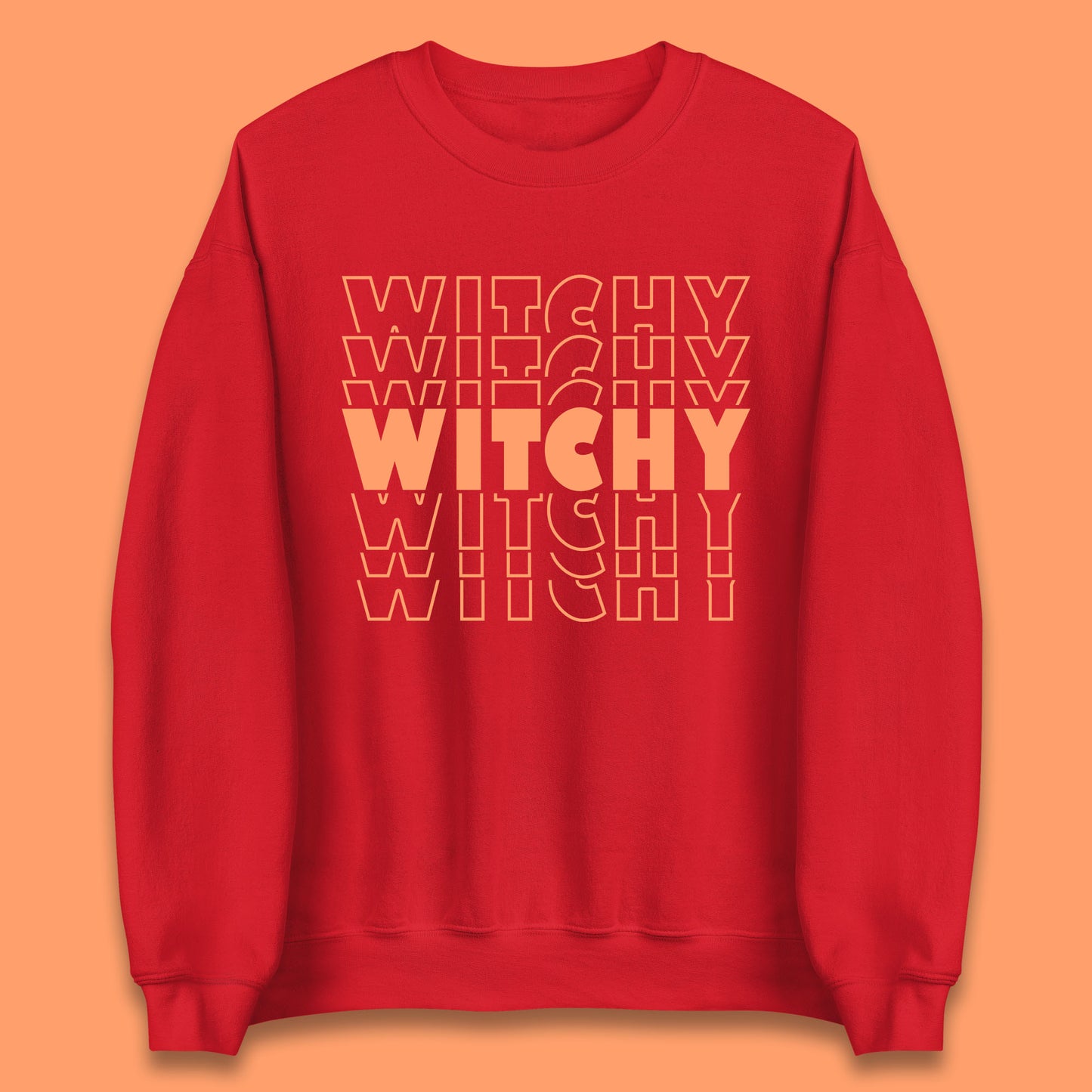 Witchy Halloween Witches Spooky Witch Vibes Witchy Aesthetic Halloween Party Unisex Sweatshirt