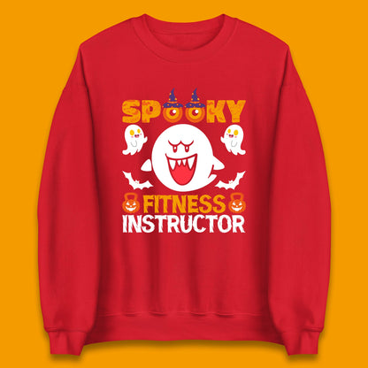 Halloween Spooky Fitness Instructor Super Mario Boo Halloween Costume Unisex Sweatshirt