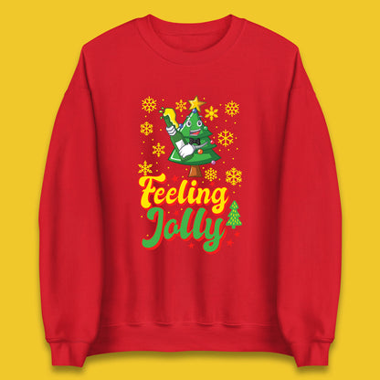 feeling jolly christmas beer sweatshirt