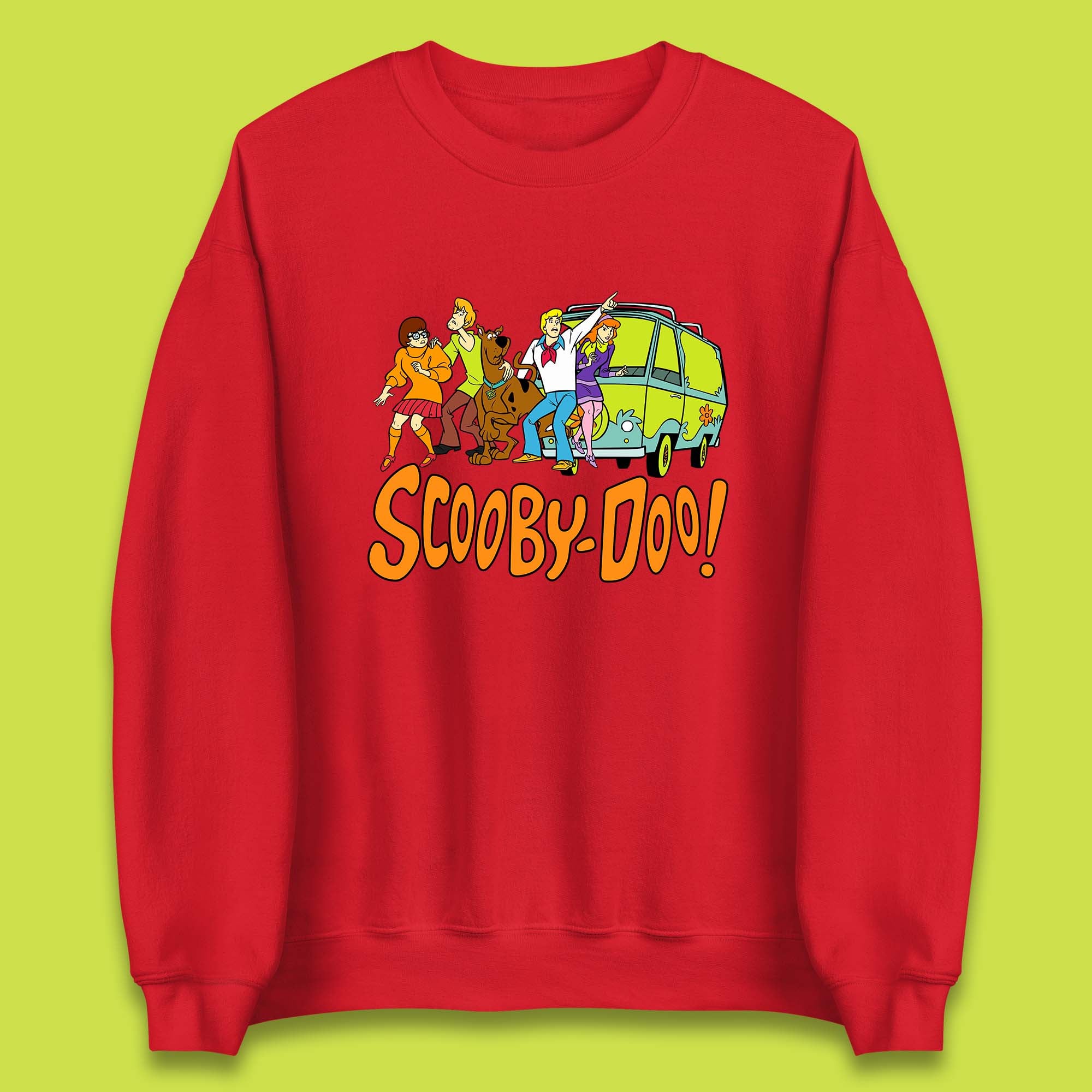 Halloween Scooby Doo & Gang Horror Van Scary Mystery Machine Unisex Sweatshirt