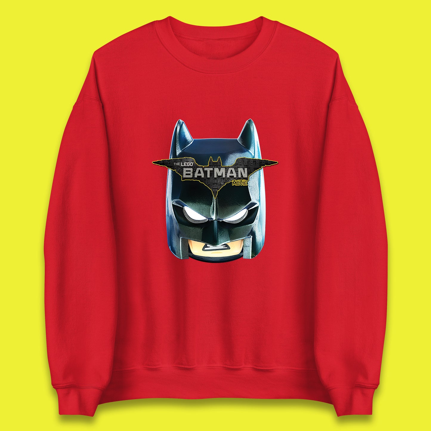 Lego Batman Head Lego Batman 3 Beyond Gotham The Lego Batman Movie DC Comics Unisex Sweatshirt