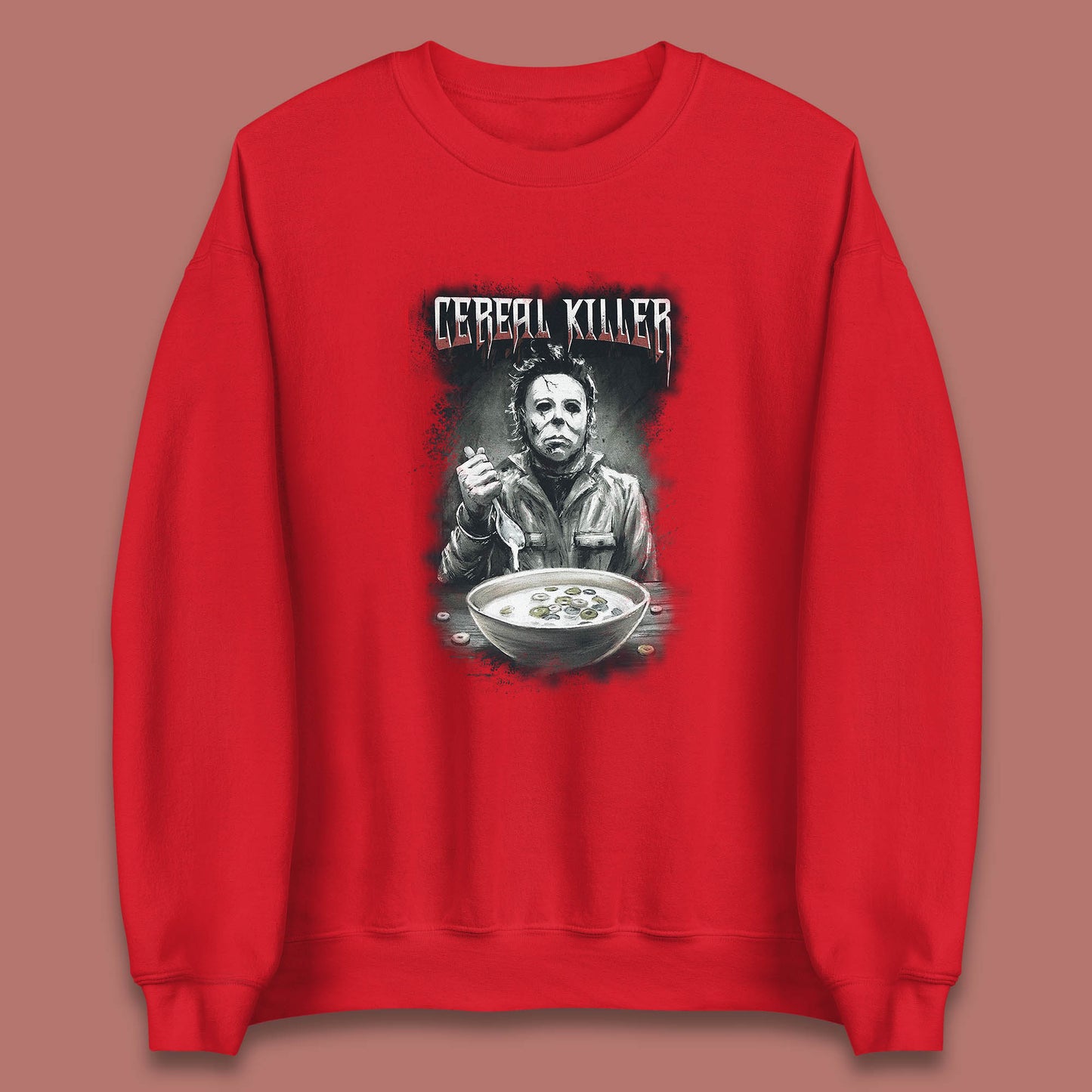 Michael Myers Cereal Killer Halloween Serial Killer Horror Movie Character Unisex Sweatshirt