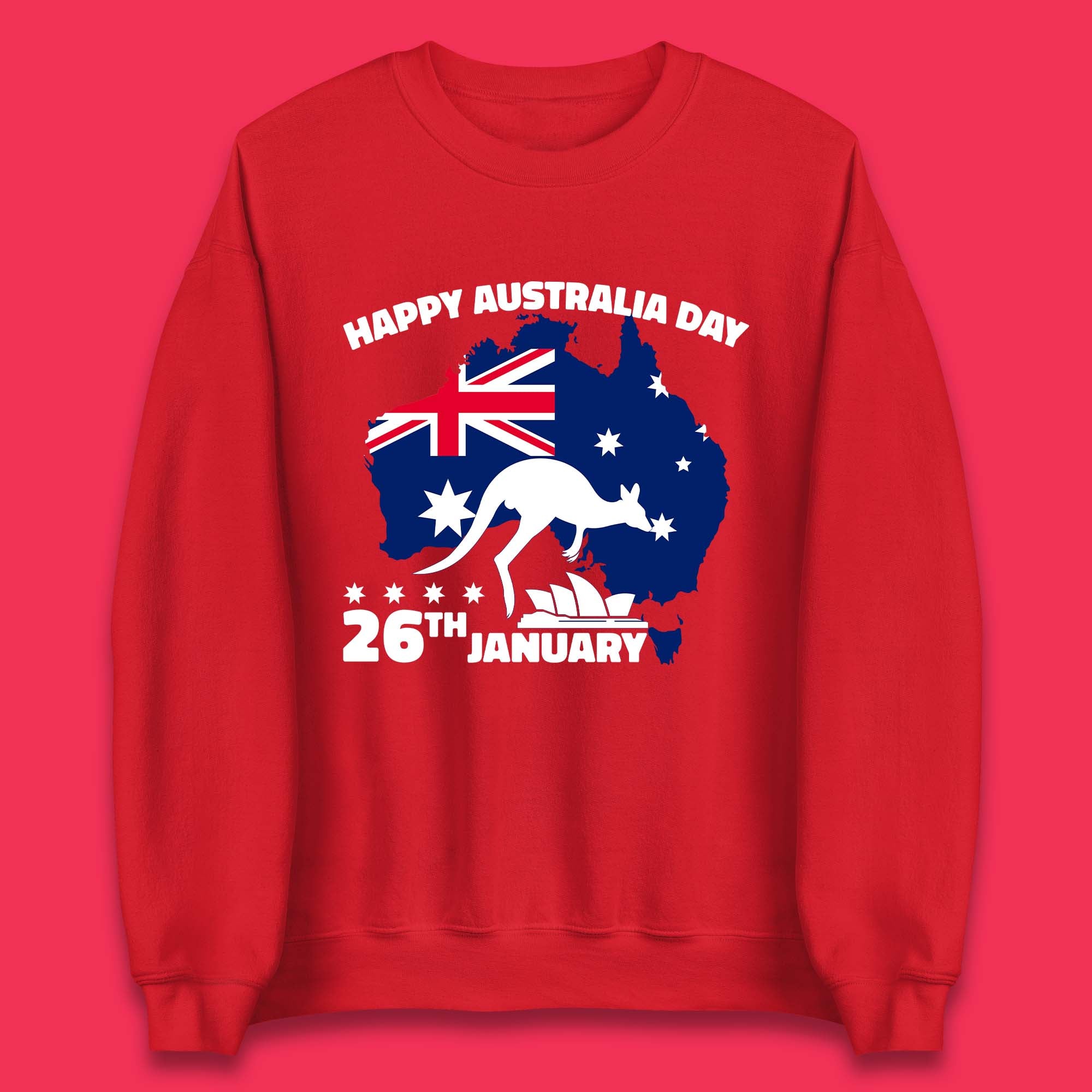 Happy Australia Day 26th January Unisex Sweatshirt