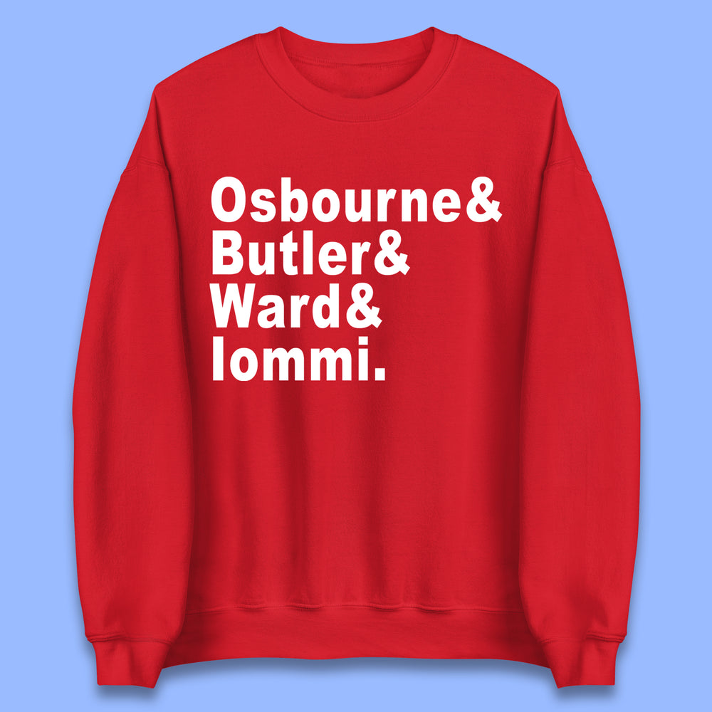 Osbourne & Butler & Ward & Iommi Unisex Sweatshirt