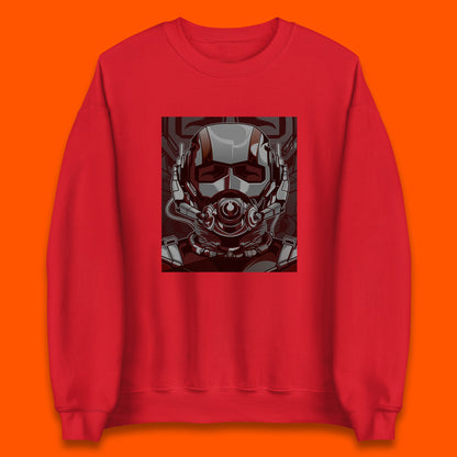 Marvel Comics Ant Man And The Wasp American Superhero Film Ant Man Face Helmet Avengers Movie Unisex Sweatshirt