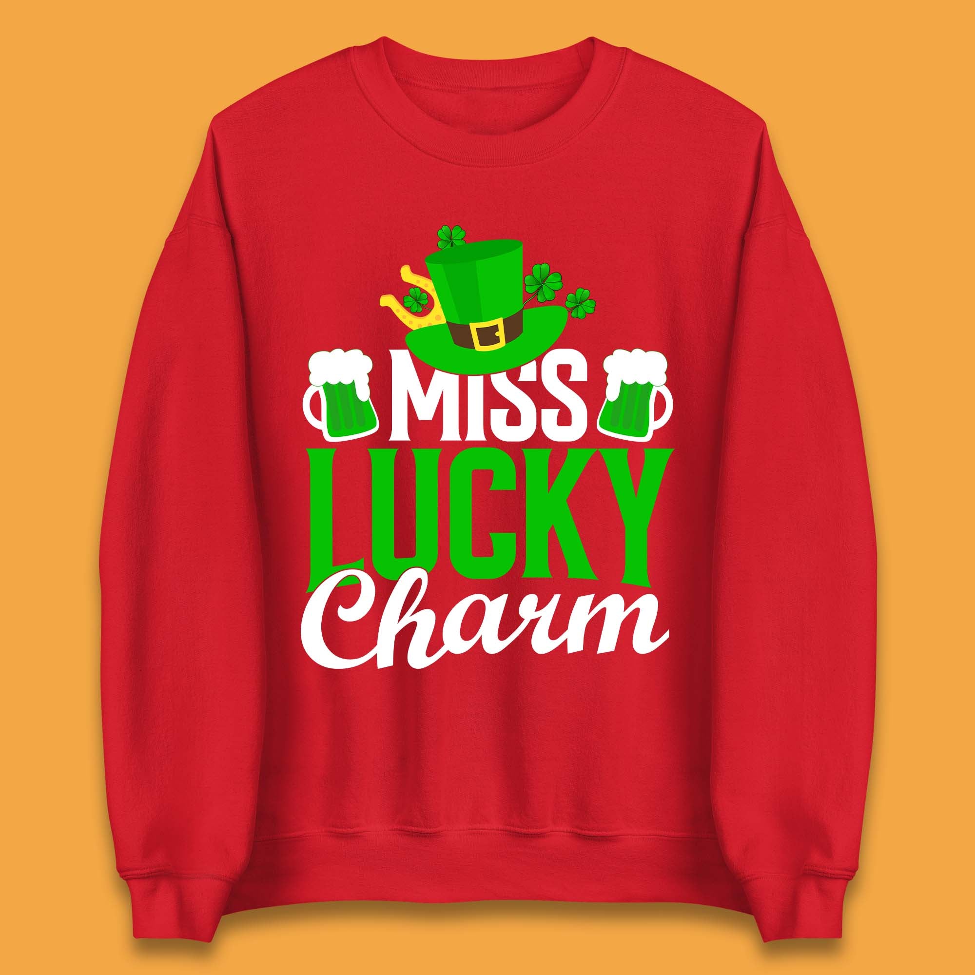Miss Lucky Charm Unisex Sweatshirt