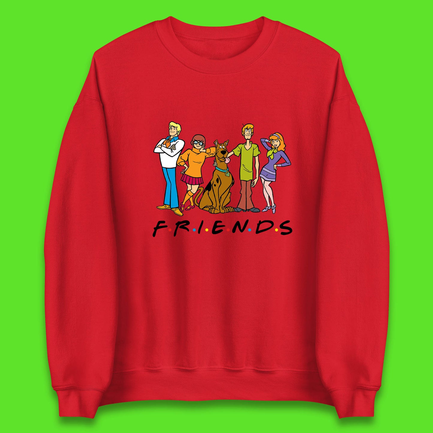Cartoon Friends Scooby Doo Friends Animated Films Unisex Sweatshirt