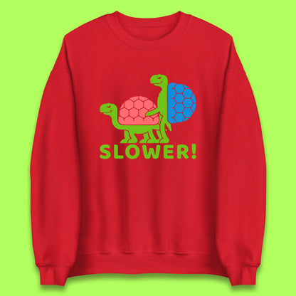Sea Turtle Sex Tortoise Intercourse Animal Reproduction Funny Slower Offensive Ocean Life Lover Unisex Sweatshirt