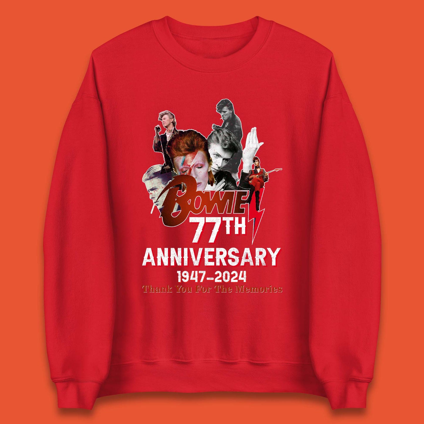 Bowie 77th Anniversary Unisex Sweatshirt