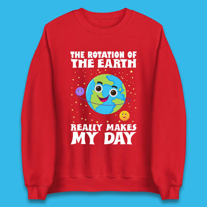 Rotation Of Earth Unisex Sweatshirt