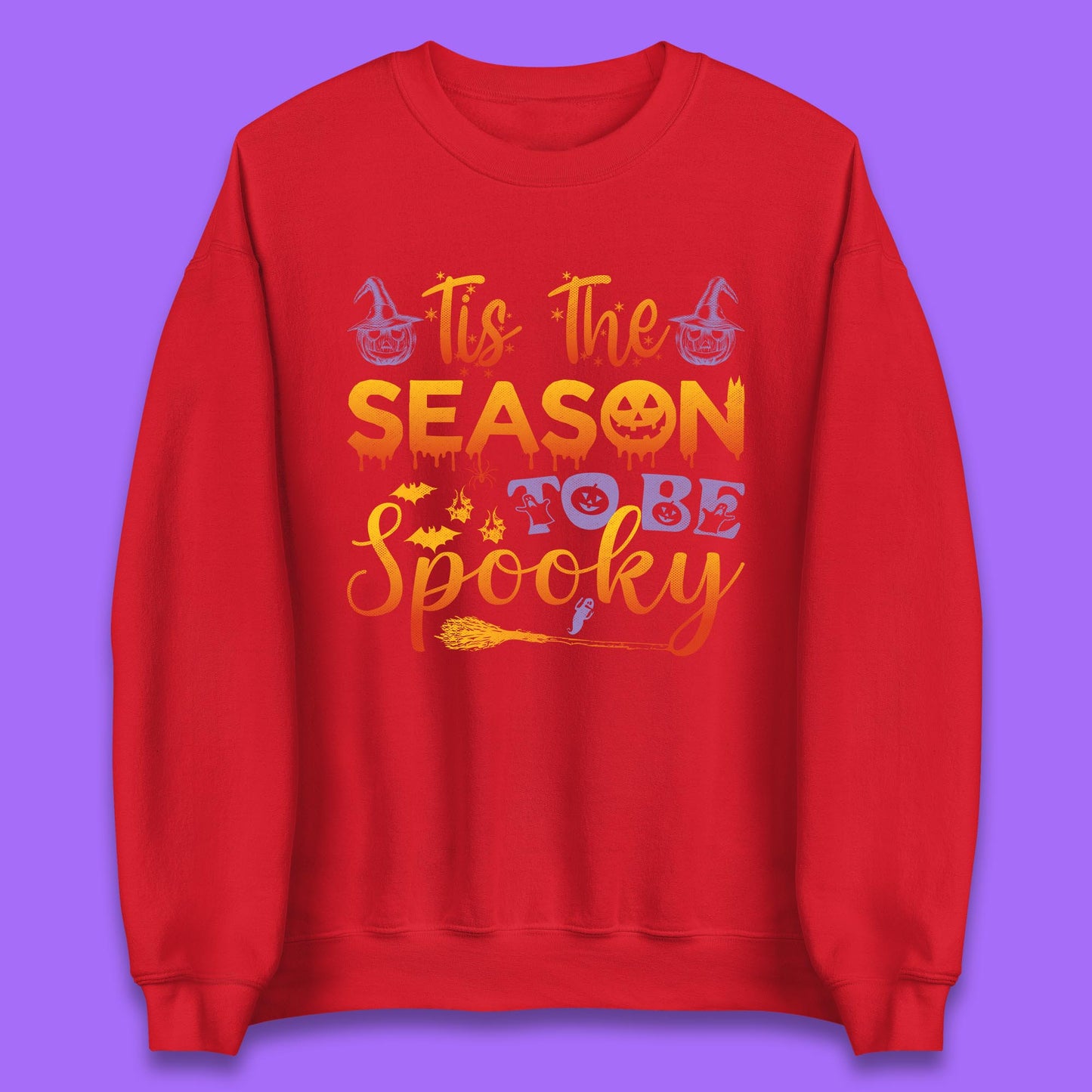 Tis The Season To Be Spooky Halloween Creepy Season Unisex Sweatshirt