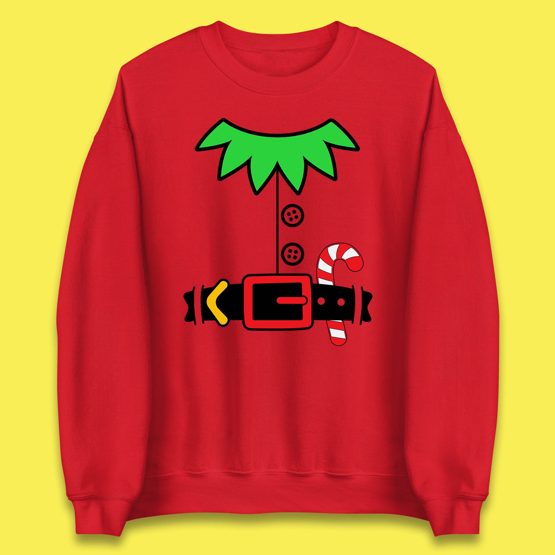 christmas elf costume sweatshirt