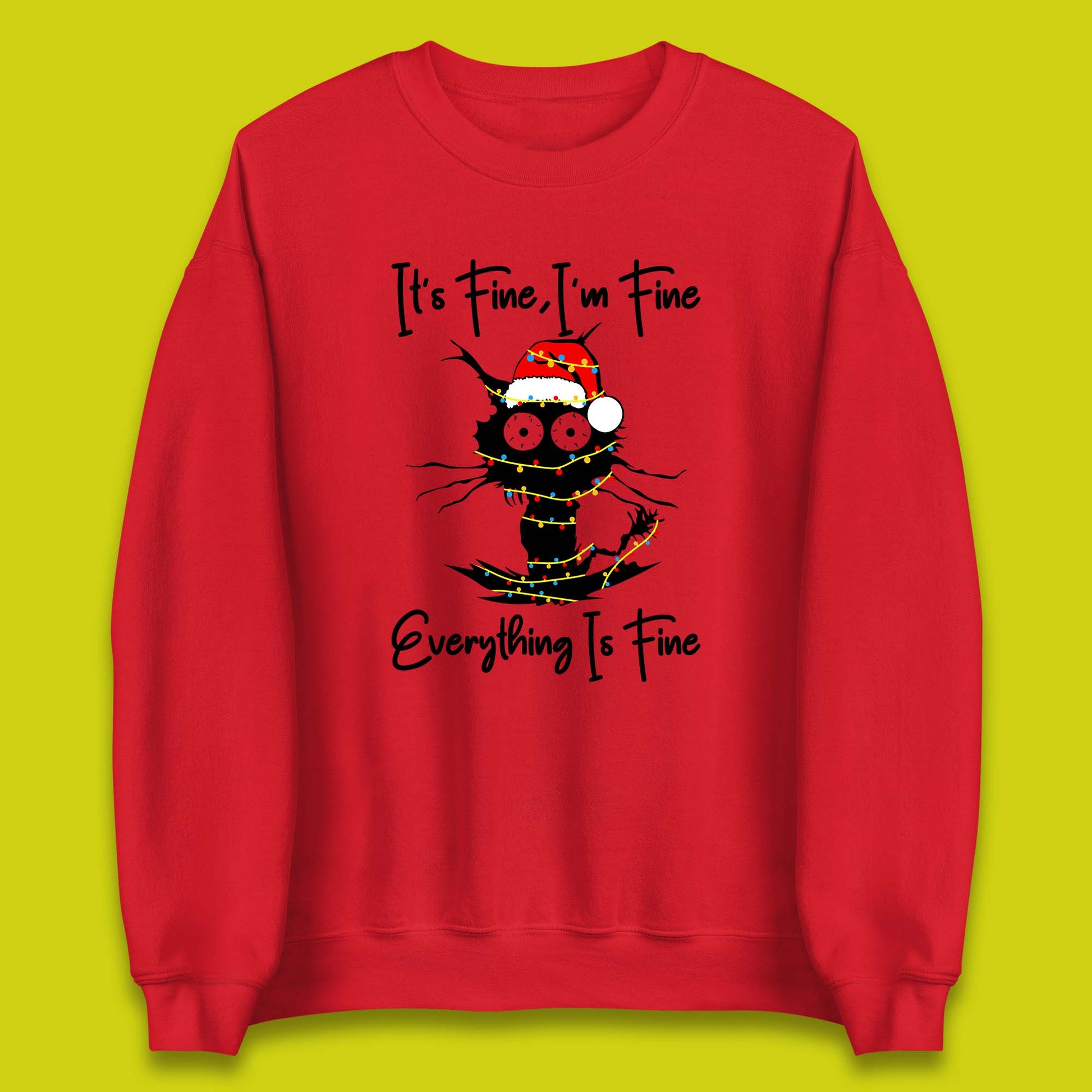 electrocuted cat sweatshirt