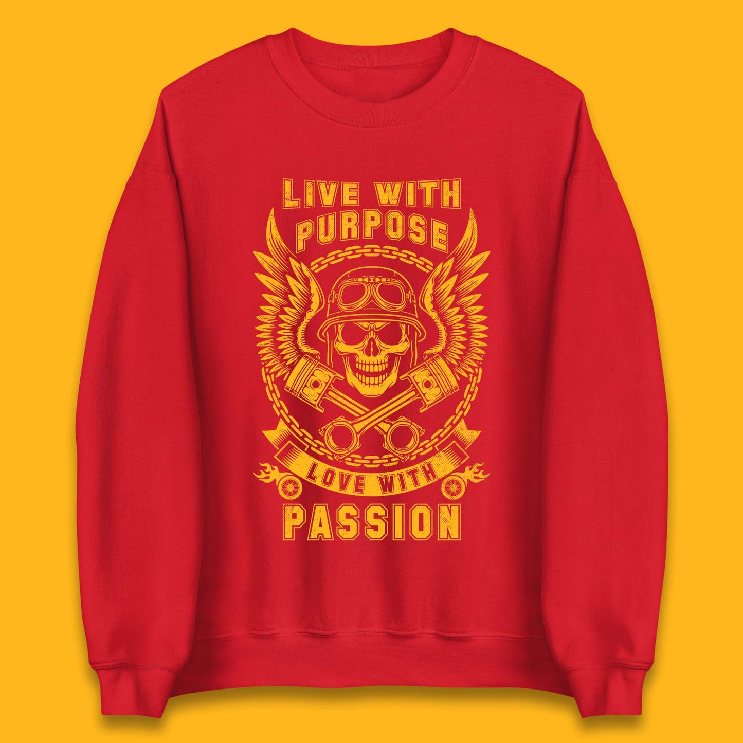 Biker Sweatshirts for Sale