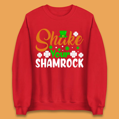 Shake Your Shamrock St Patrick's Day Unisex Sweatshirt