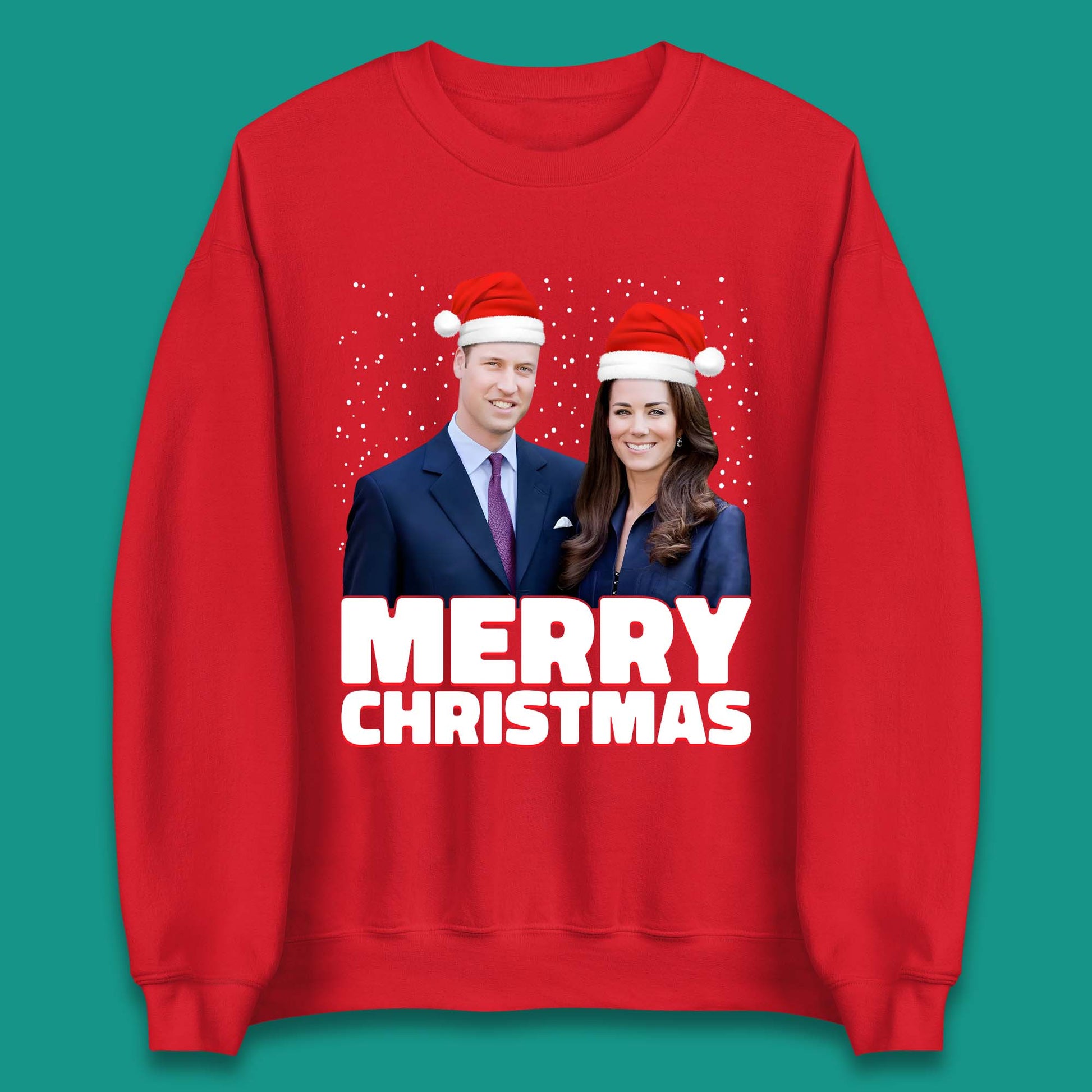 William & Kate Christmas Jumper
