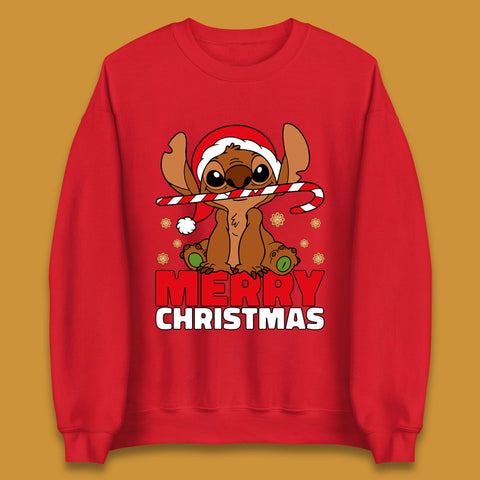 Gingerbread Stitch Christmas Unisex Sweatshirt