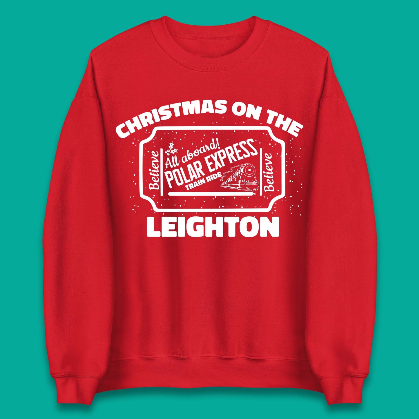 Polar Express Christmas Train Unisex Sweatshirt