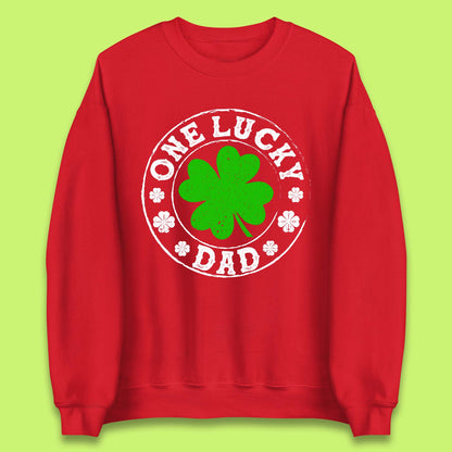 One Lucky Dad Unisex Sweatshirt