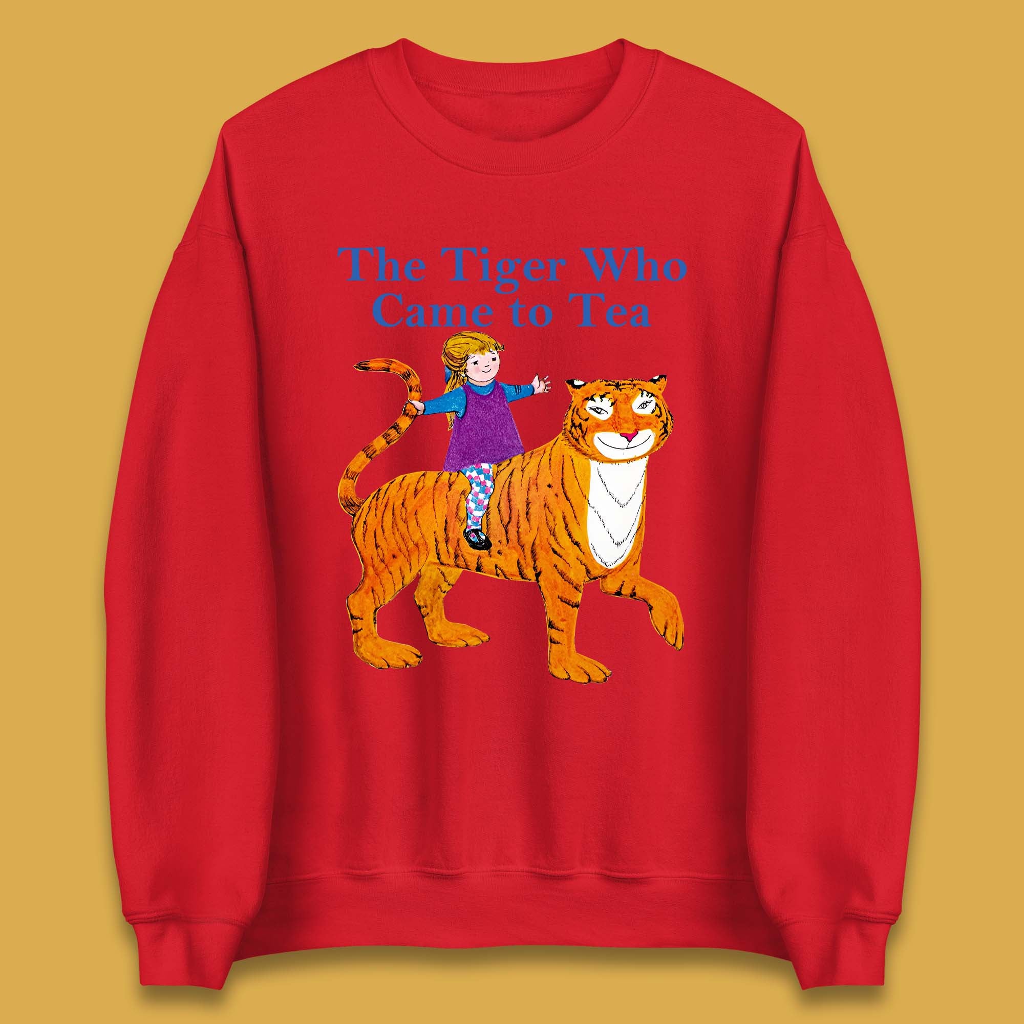 The Tiger Who Came To Tea Book Day Unisex Sweatshirt