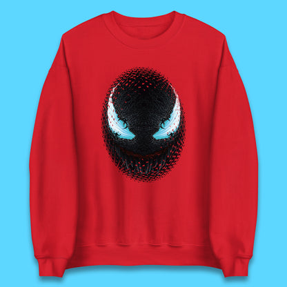 Marvel Venom Amoled Angry Venom Logo Marvel Avengers Superheros Movie Character Unisex Sweatshirt