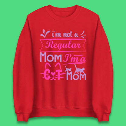 I'm A Cat Mom Unisex Sweatshirt