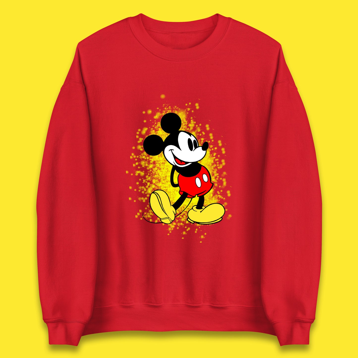 Disney Vintage Mickey Mouse Cartoon Character Disneyland Vacation Trip Disney World Unisex Sweatshirt