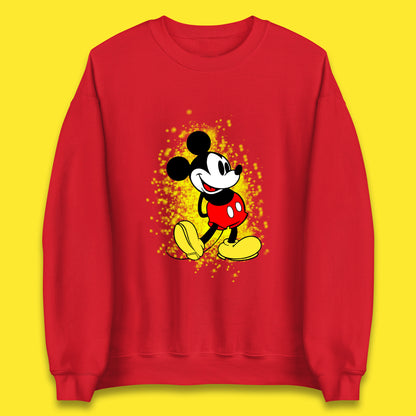 Disney Vintage Mickey Mouse Cartoon Character Disneyland Vacation Trip Disney World Unisex Sweatshirt