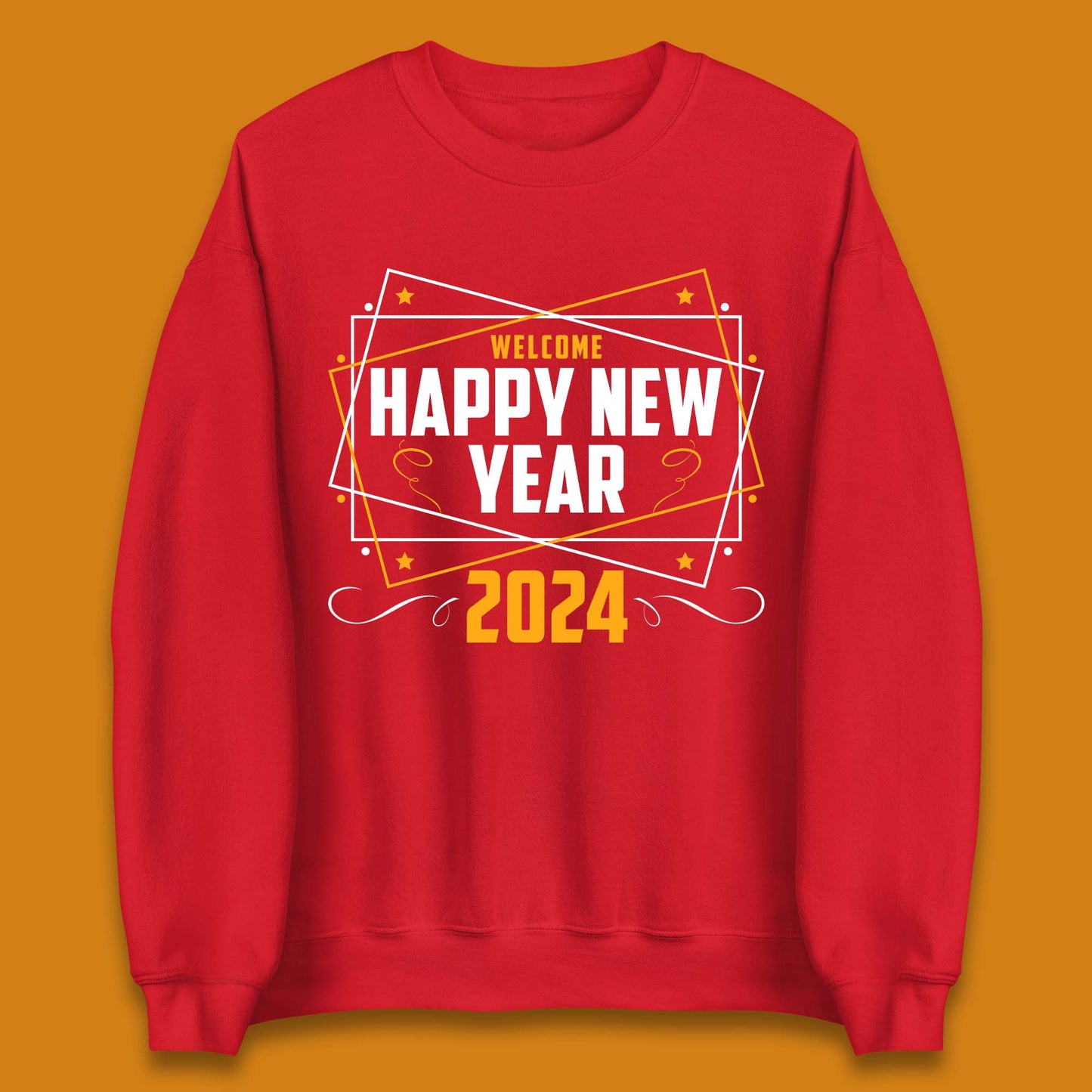 Welcome Happy New Year 2024 Unisex Sweatshirt