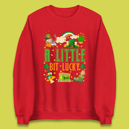 A Little Bit Lucky St. Patrick's Unisex Sweatshirt