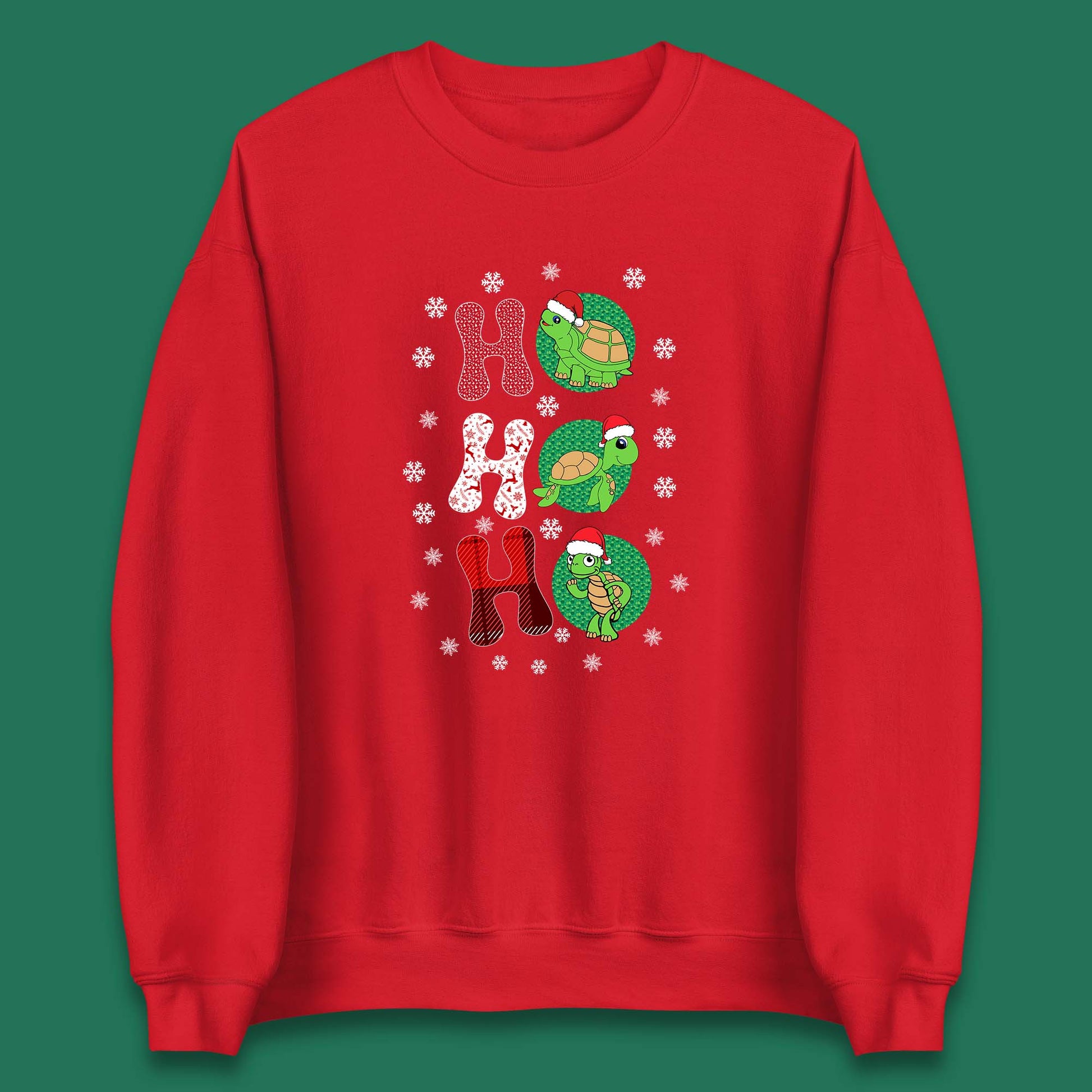 turtles santa sweatshirt