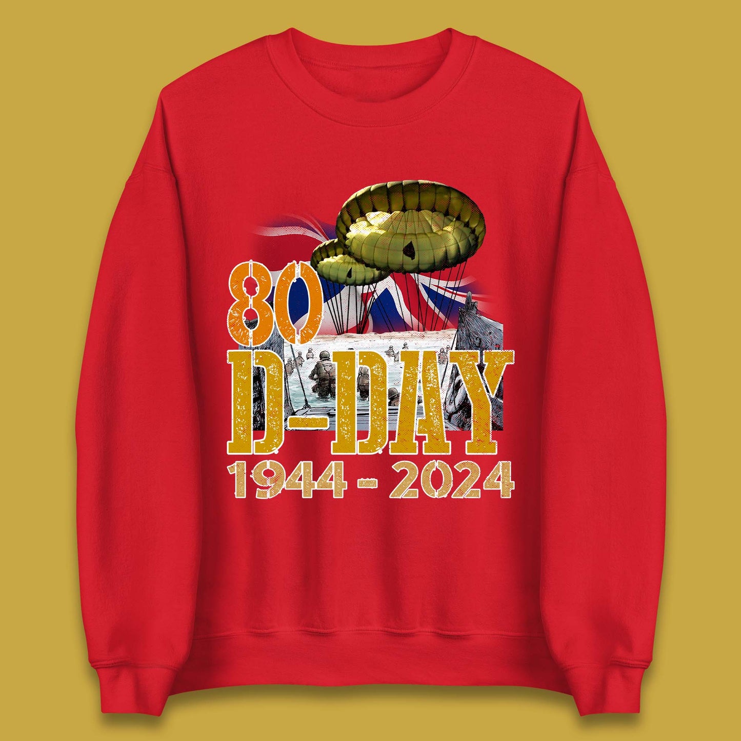 D-Day 1944-2024 Unisex Sweatshirt