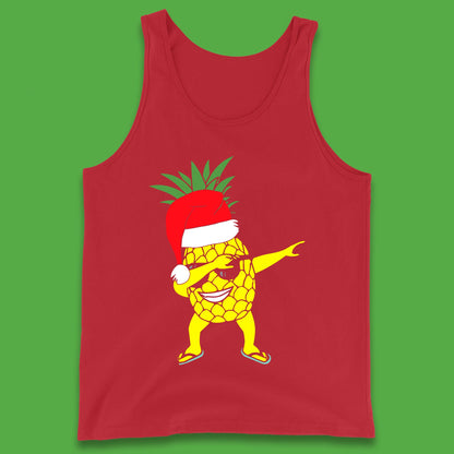 dabbing pineapple tank top