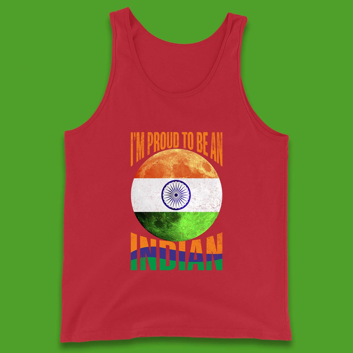 I'm Proud To Be An Indian Chandrayaan-3 Soft Landing To The Moon Tank Top