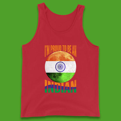 I'm Proud To Be An Indian Chandrayaan-3 Soft Landing To The Moon Tank Top