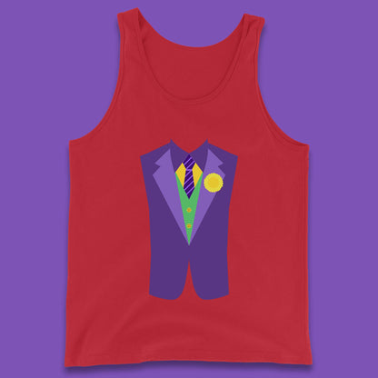 Funny Tuxedo Mardi Gras Tux Party Celebration Costume Tank Top