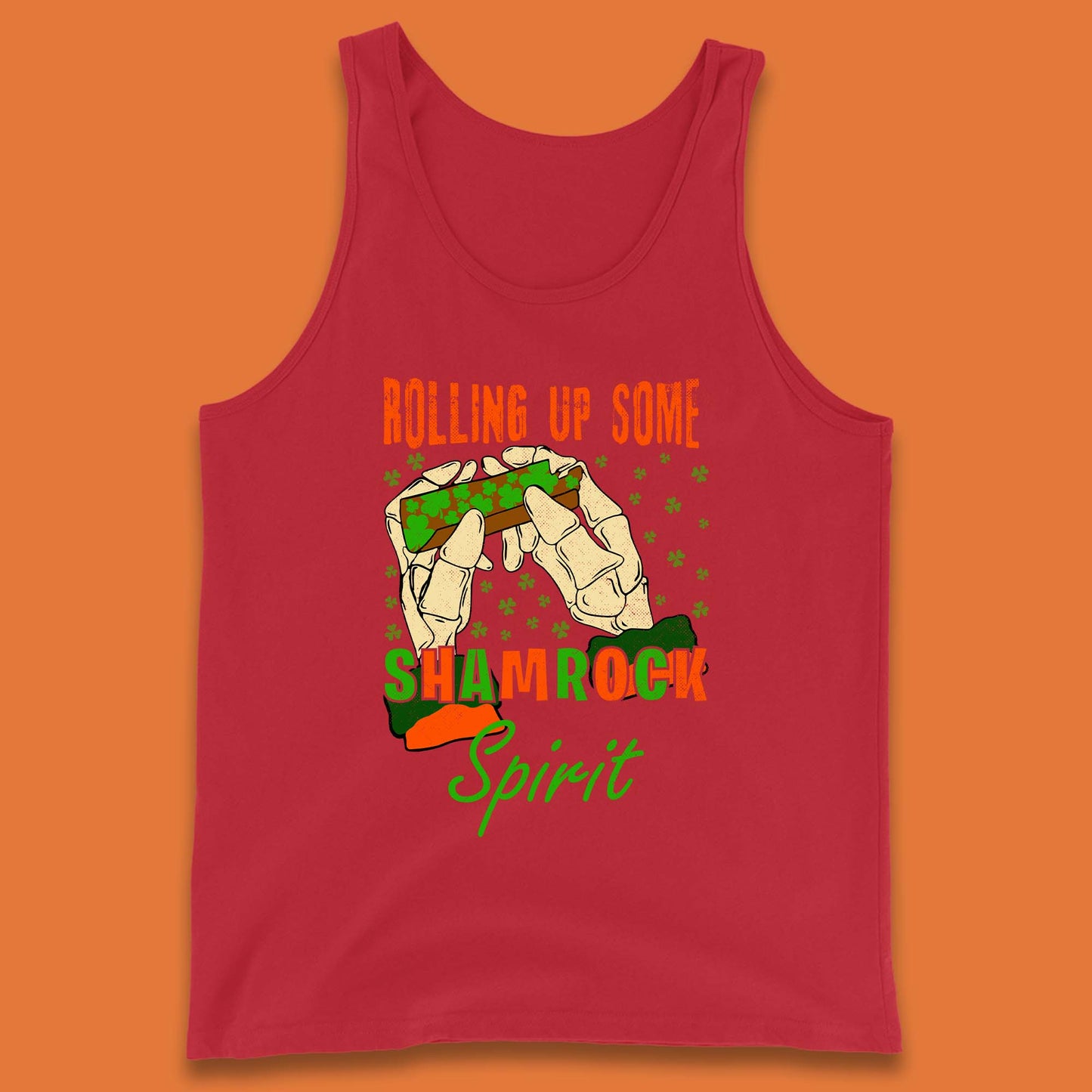 Rolling Up Some Shamrock Spirit Tank Top