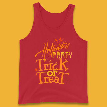 Happy Halloween Trick Or Treat Horror Scary Spooky Vibes Tank Top
